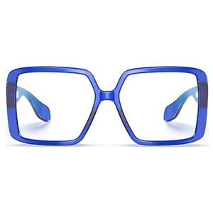 Non Prescription Blue Light Blocking Glasses Eyewear Blue Frame